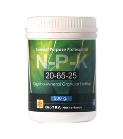 Microgranulado Raíces 20-65-25 500gr | Bio Tka