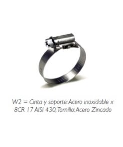 Abrazadera Sin Fin Inox.