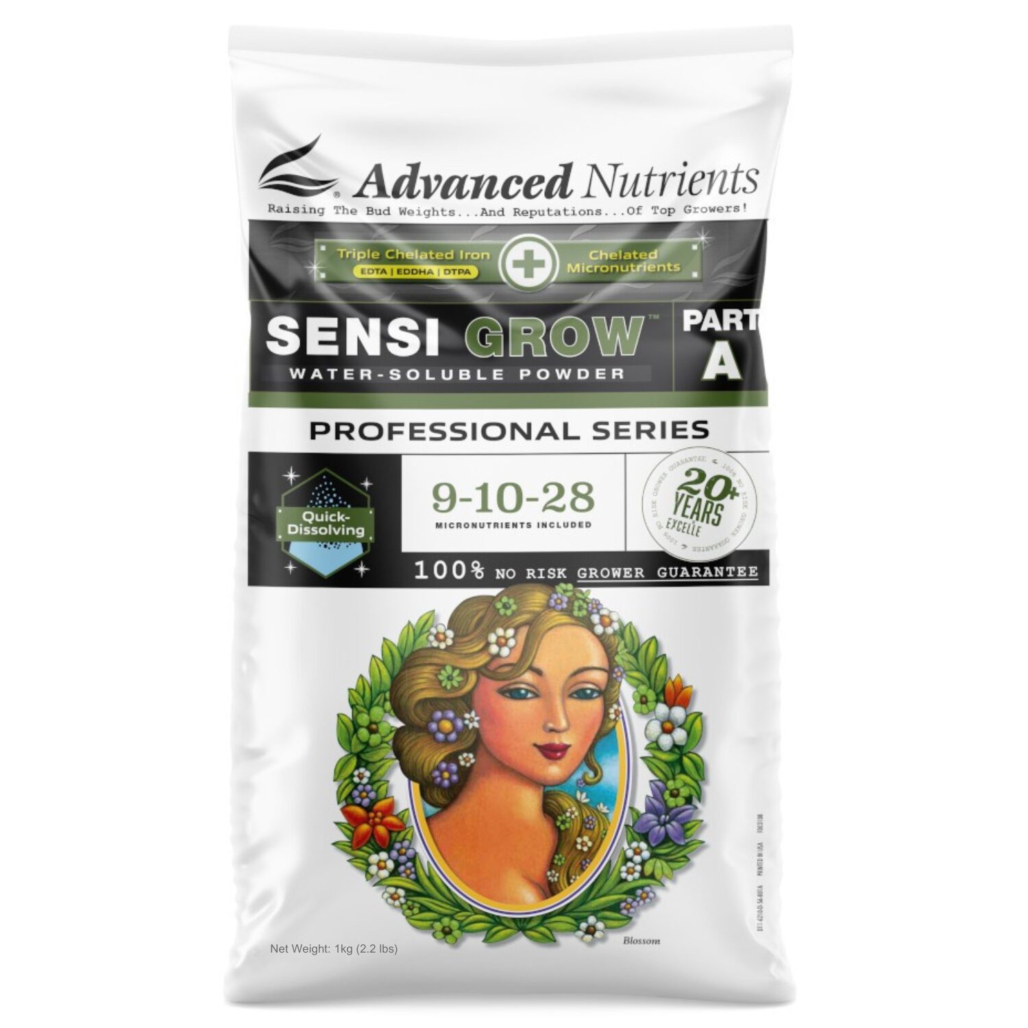 Advanced Nutrients Sensi Grow Pro Series WSP Part A — Advanced Nutrients