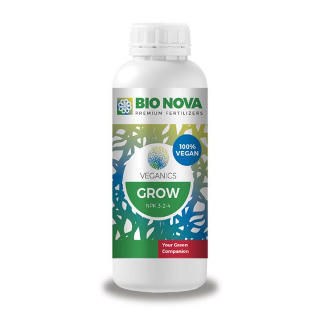 Bio Nova Veganics Grow (NPK 3-2-4) (1L a 20L) — Bionova