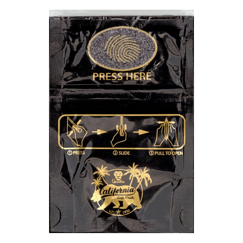 Bolsa Press to Open Qnubu California 13x8,5cm (Pack 50Und) — Qnubu
