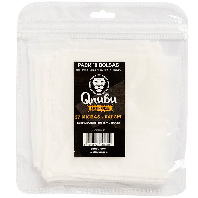 Bolsa Qnubu Rosin Press 11x11cm (Pack 10Und) — Qnubu