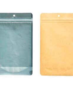 Bolsas Zip Antiolor Kraft 14g 12.5x19.5cm (Pack 50uds) — Qnubu