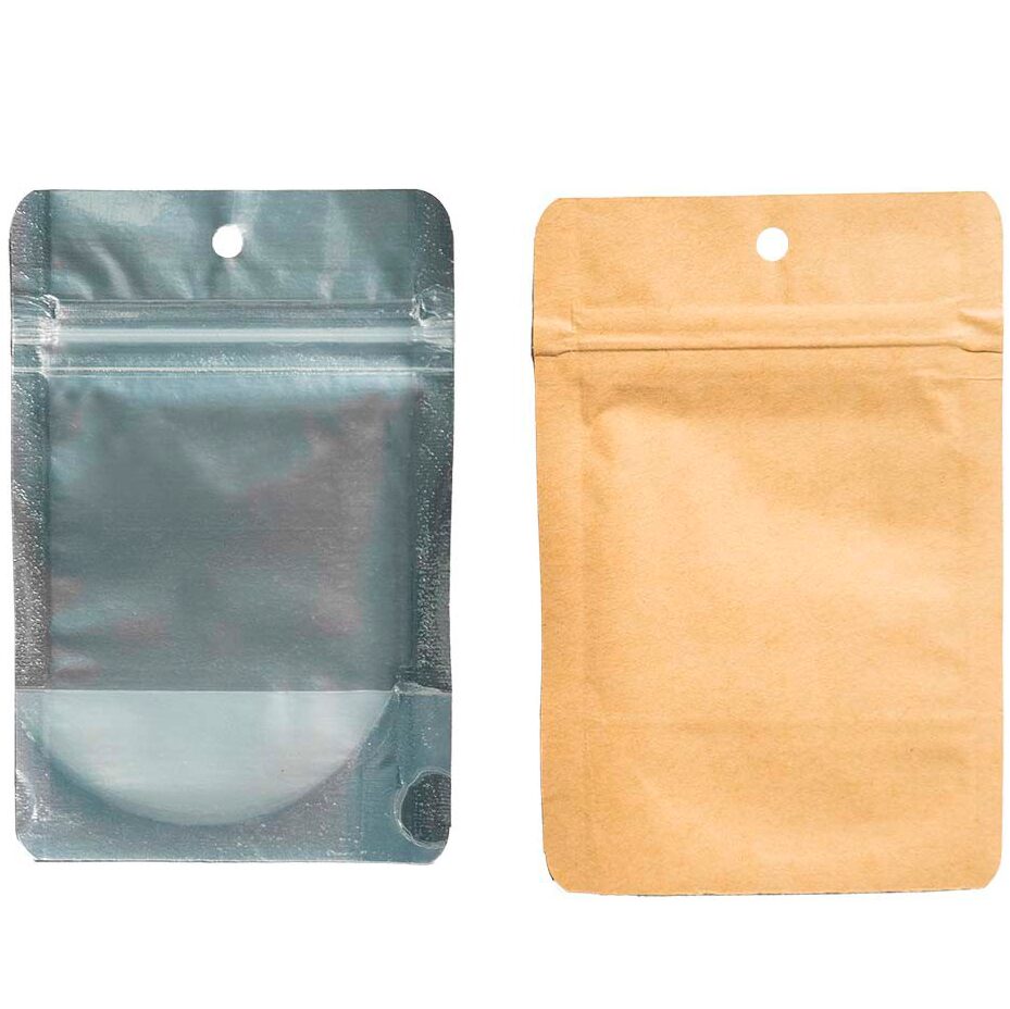 Bolsas Zip Antiolor Kraft 7g 10x16.5cm (Pack 50uds) — Qnubu