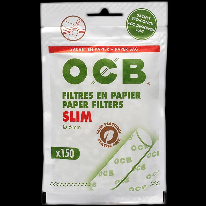Boquillas Organicas OCB de Filtro 6mm (150x10 Bolsas) — OCB