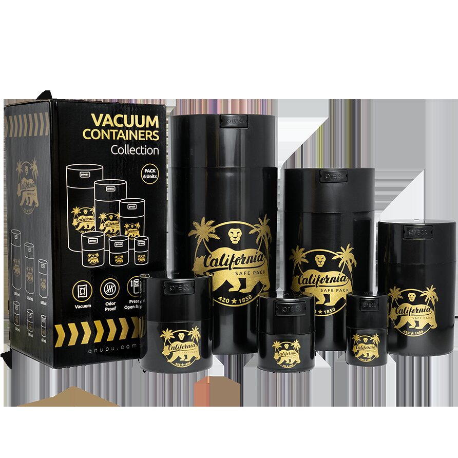 Bote de Vacío Qnubu California (Colección 6Und) — Qnubu