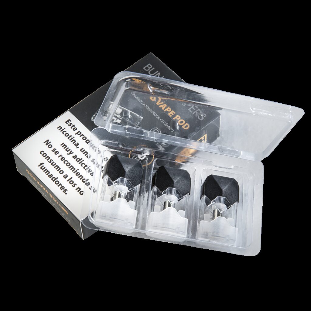 Bunch Vapers recambio POD (3Und) — Bunch Vapers