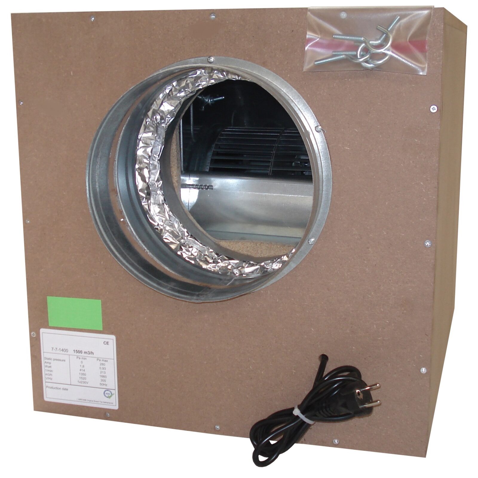 Caja Extractora Madera Softbox MDF — Isobox