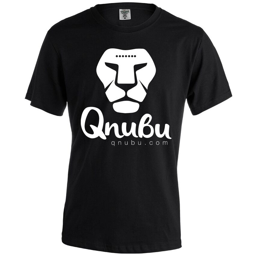 Camiseta Hombre Qnubu Negro — Qnubu