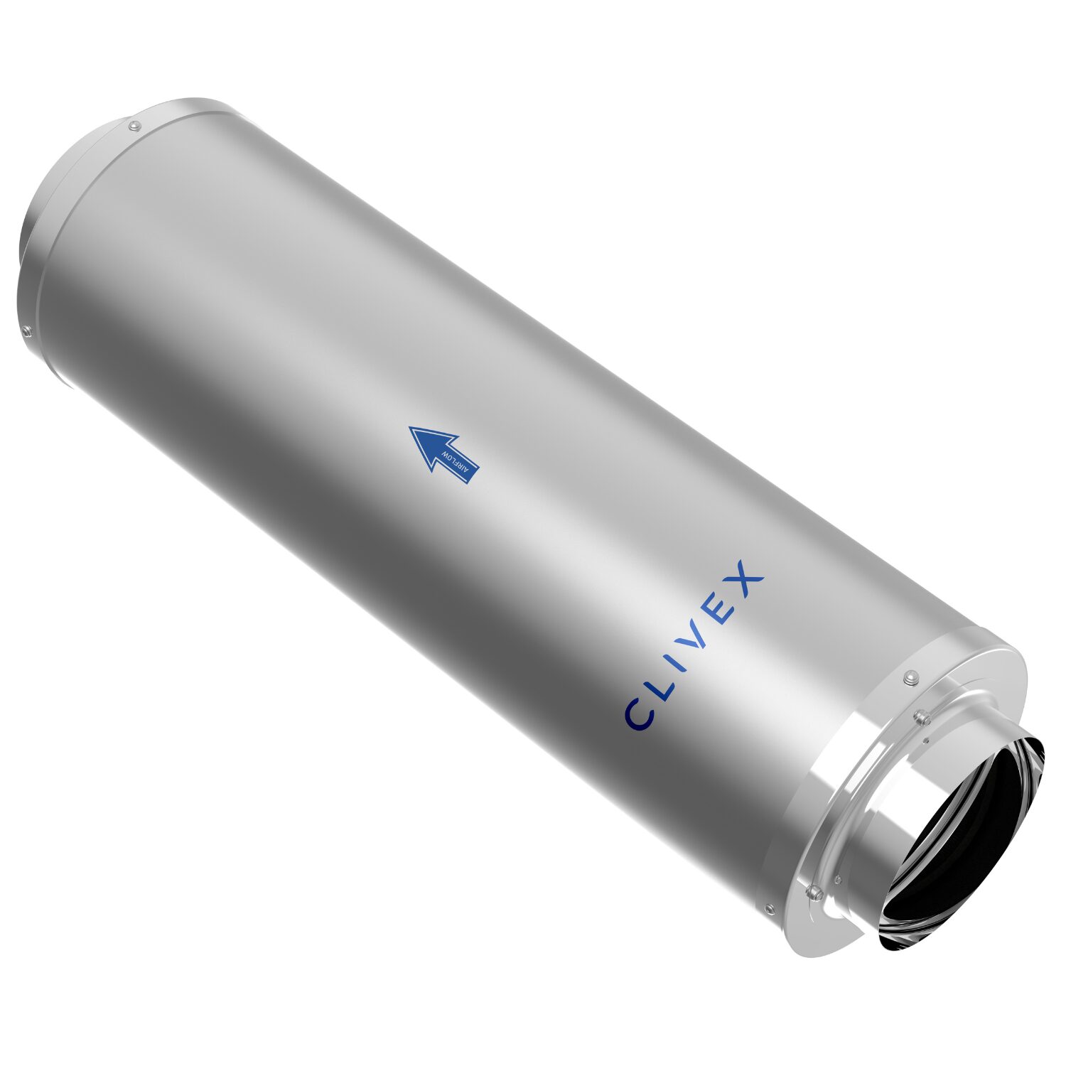 Clivex Filtro de carbón In-Line 250mm (1000-1100m³/h) — Clivex