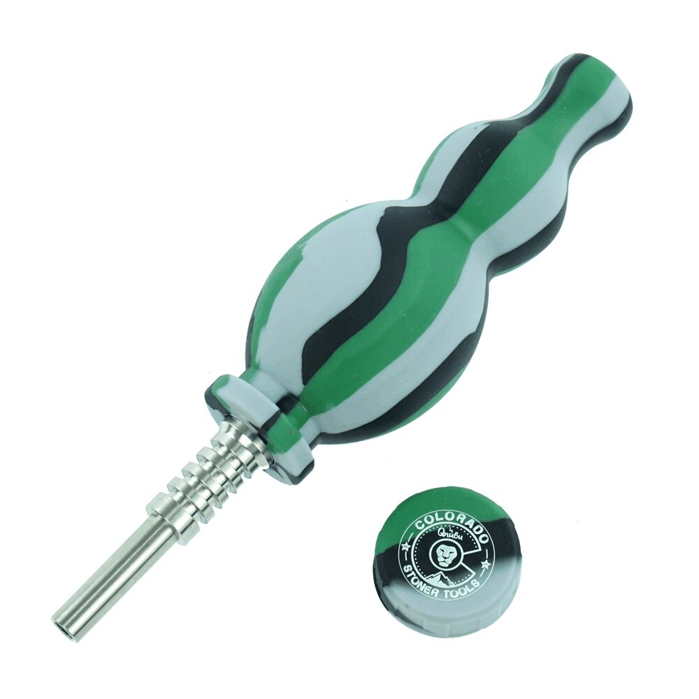 Collector Calabaza Qnubu Colorado con Tip de Titanio 17,5cm — Qnubu