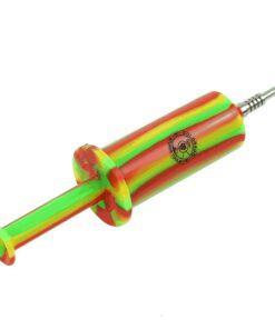 Collector Jeringuilla Qnubu Colorado Colores con Tip de Titanio 23cm — Qnubu
