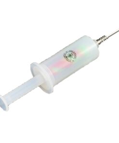 Collector Jeringuilla Qnubu Colorado Transparente con Tip de Titanio 23cm — Qnubu