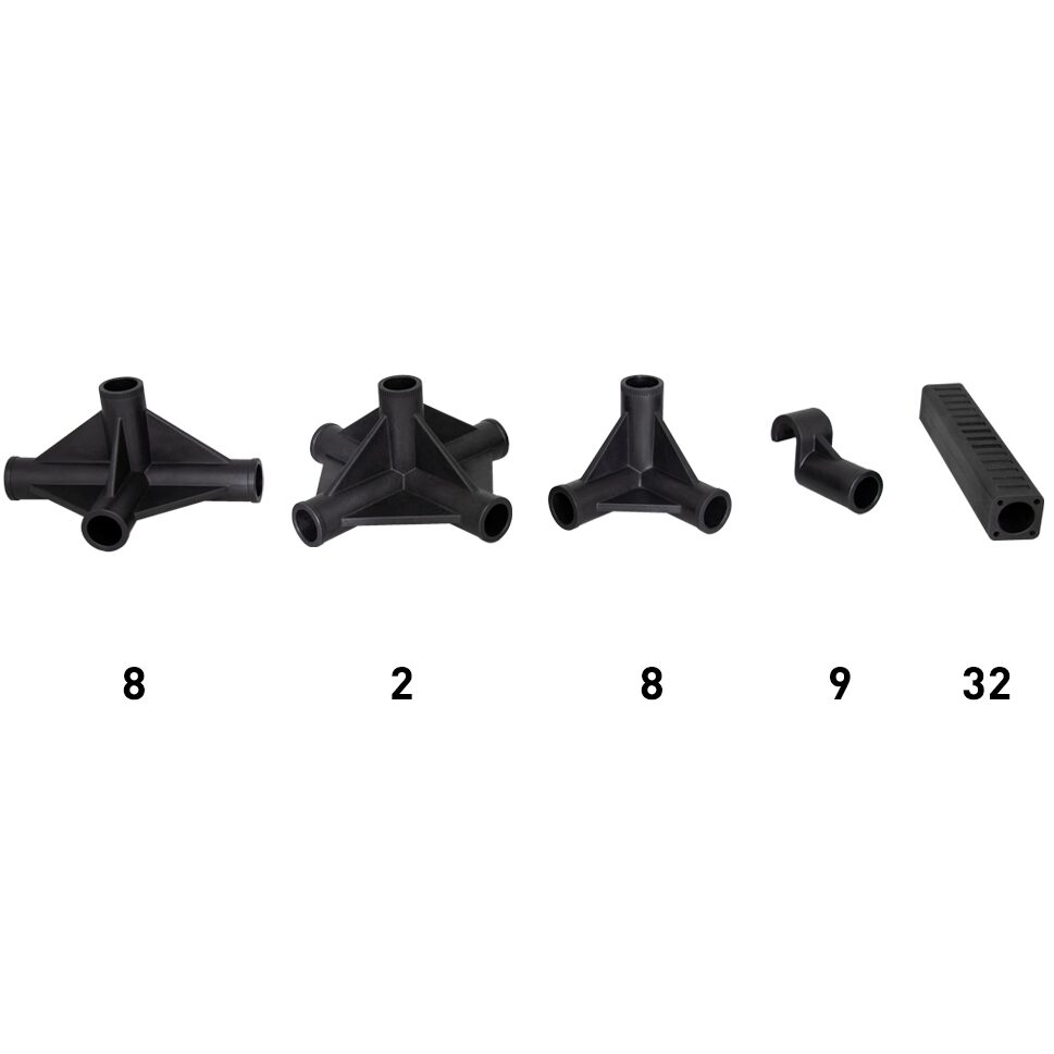 Conjunto Piezas Plástico Armario Garden Highpro Magnum (240-300XL-300XXL) — Garden HighPro