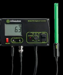 Controlador de PH MC122 (sin Bomba) Rango 0,0 a 14,0 pH — Milwaukee