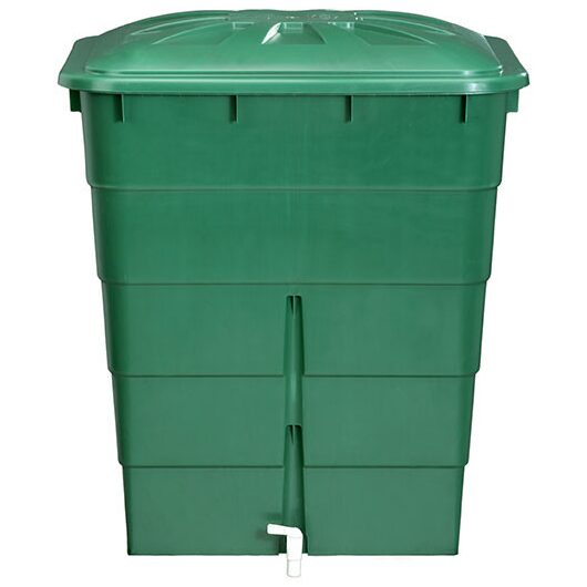 Deposito Polietileno Rectangular Verde 300L ( + grifo)