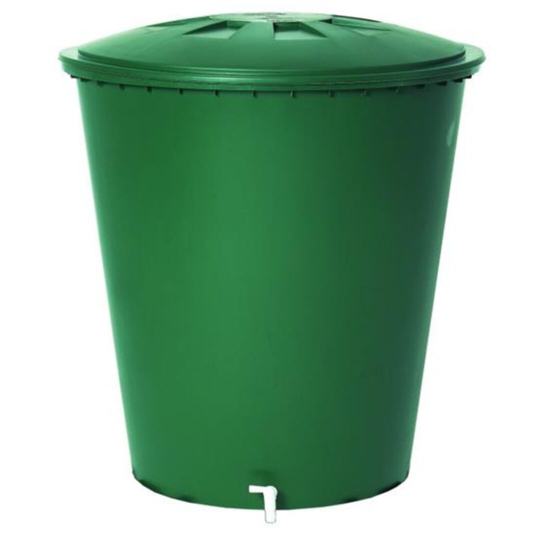 Deposito Polietileno Redondo Verde 310L ( + Grifo)