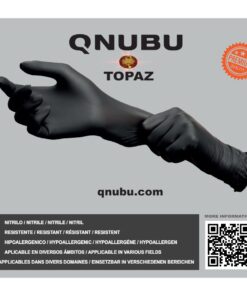 Guantes de nitrilo profesionales Qnubu Topaz (300 uds) — Qnubu