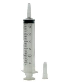 Jeringa 60ml Luer Cateter