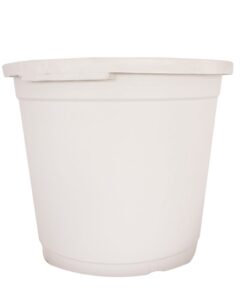 Maceta Redonda Blanca Exterior