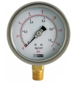 Manómetro de Glicerina 0-6 Kg/cm2