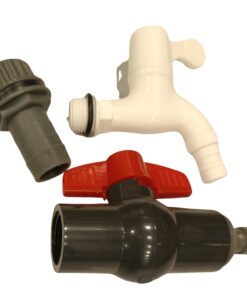 Meliflor Kit Desagüe, Grifo y Acometida para Depósito Fléxible — Meliflor