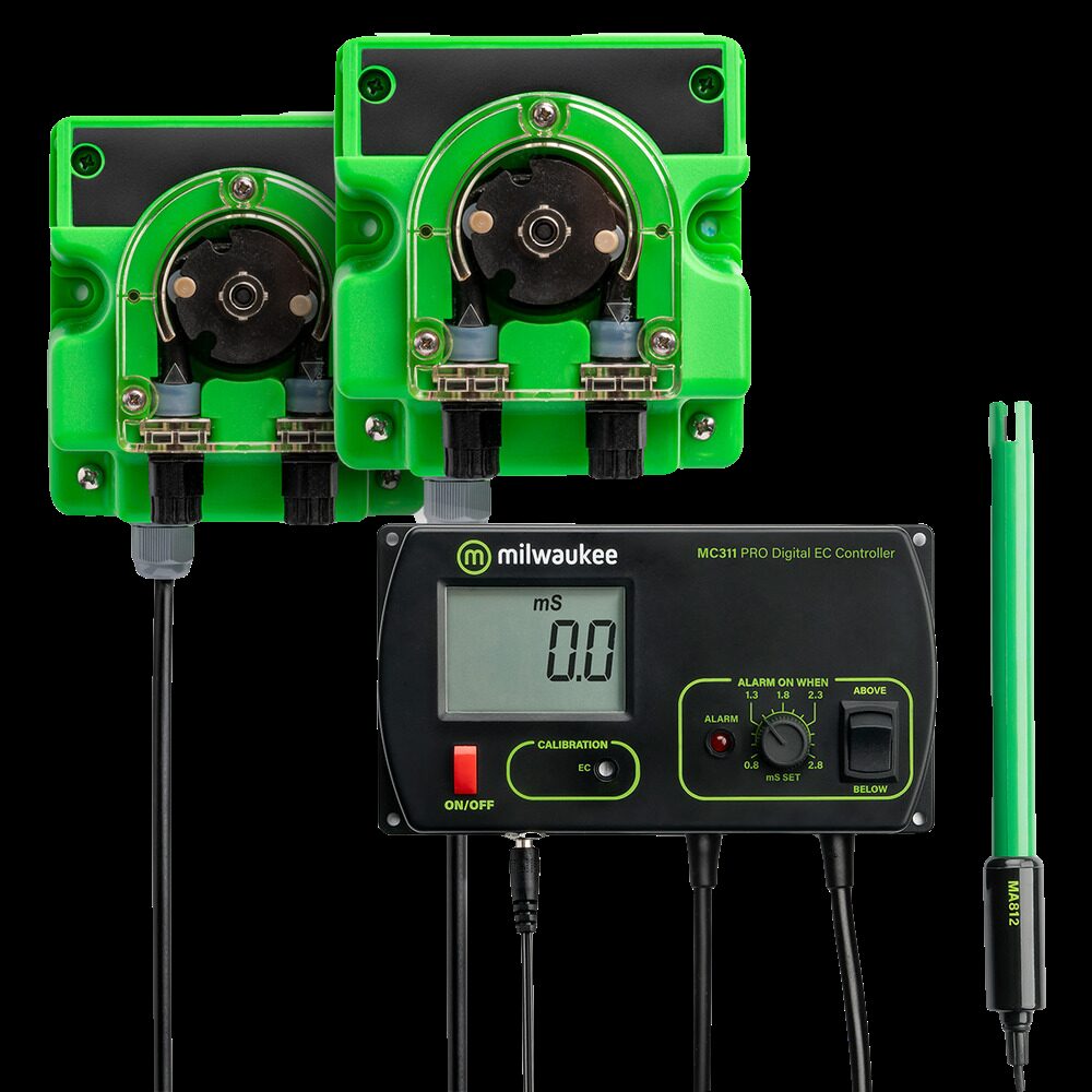 Milwaukee Kit Controlador EC + 2 Bombas Dosificadoras — Milwaukee