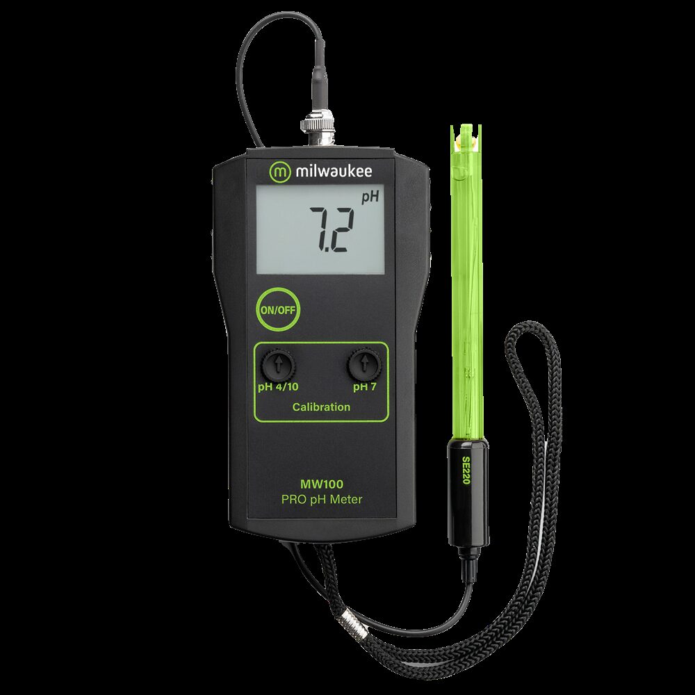 Milwaukee Medidor PH Portatil + Sonda 0.1 (MW100) — Milwaukee