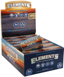 Papel de Fumar Elements Recambio Rollo 5m (20Und) — Elements