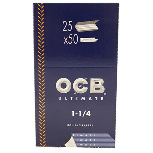 Papel de Fumar OCB Ultimate 1 1/4 (25Und) — OCB