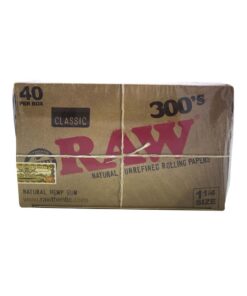 Papel de Fumar Raw Classic 1 1/4 (300 Papelillos) 40Und — RAW