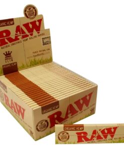 Papel de Fumar Raw Organic King Size Slim 50Und — RAW