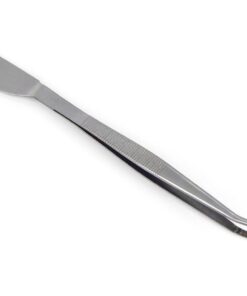 Pinza / Espátula Curva Dingmu 220mm - Inox.