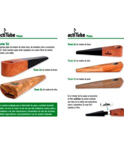 Pipa ActiTube Madera de Peral — Actitube