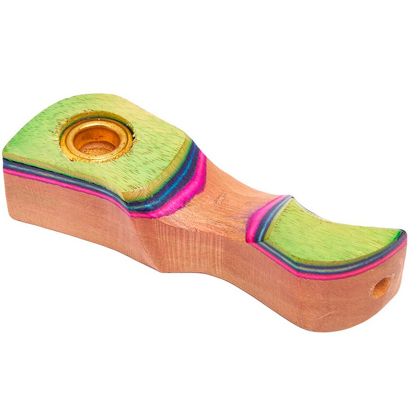 Pipa de Madera Pueblo 3" 7.6cm Colorado Stoner Tools (Pack 5Und) — Qnubu