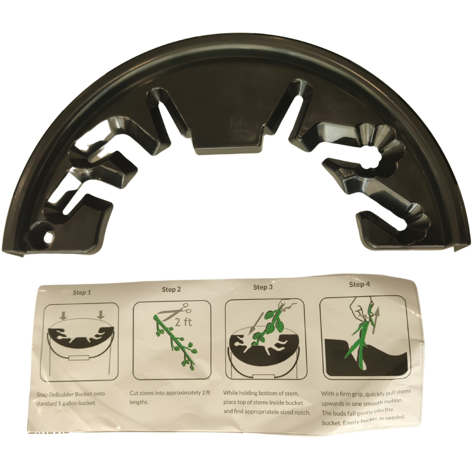 Qnubu Trimtack Bucket - Despalilladora cubo — Qnubu