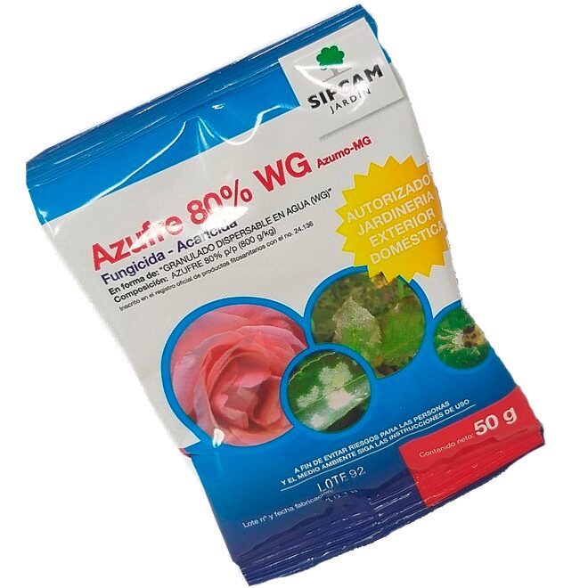Sipcam Jardin Azufre Granulado (Fungicida Acaricida) 80% WG — Sipcam Jardín
