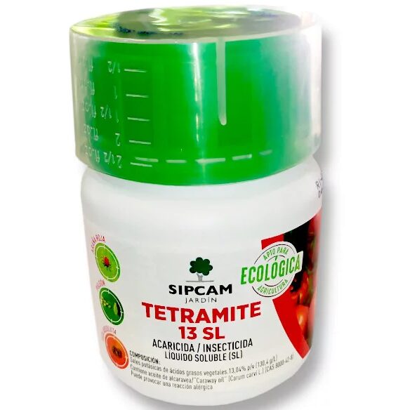 Sipcam Jardín Tetramite (Acaricida Insecticida) (Sales Potasicas Acidos Grasos+ Extracto de Alcaravea) 100ml — Sipcam Jardín