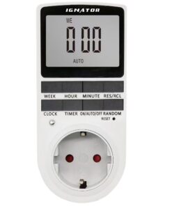 Temporizador Digital 16A Ignator L+N — Ignator