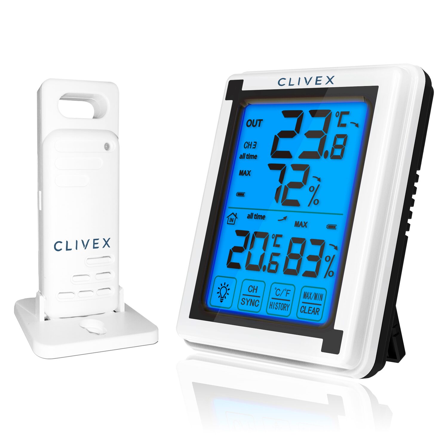 Termohigrometro Inalambrico Clivex Climate Meter W — Clivex