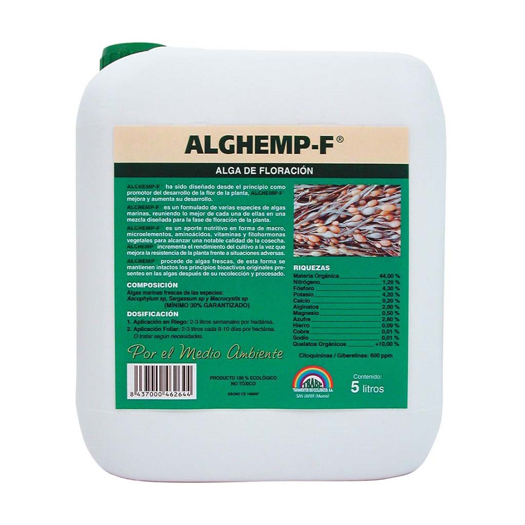 Trabe AlgHemp Floración 5L — Trabe