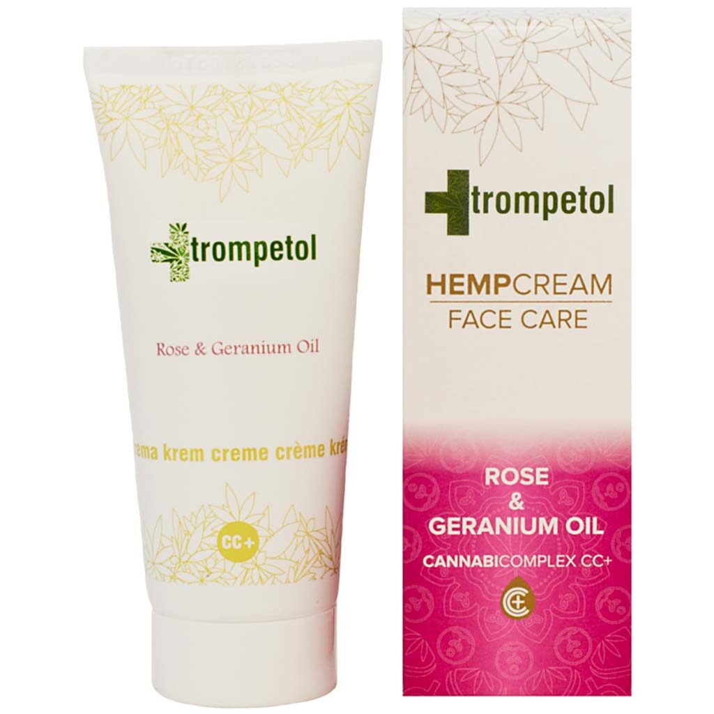 Trompetol Crema Facial de Rosa y Geranio — Trompetol